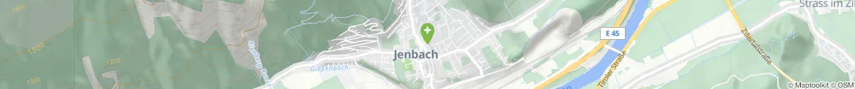 Kartendarstellung des Standorts für Karwendel Apotheke in 6200 Jenbach